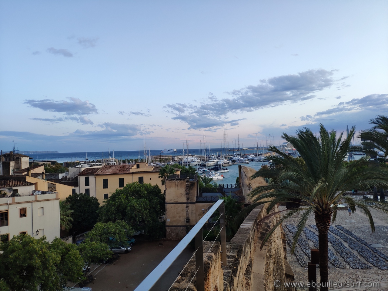Vue de Palma depuis le musée d'art moderne
