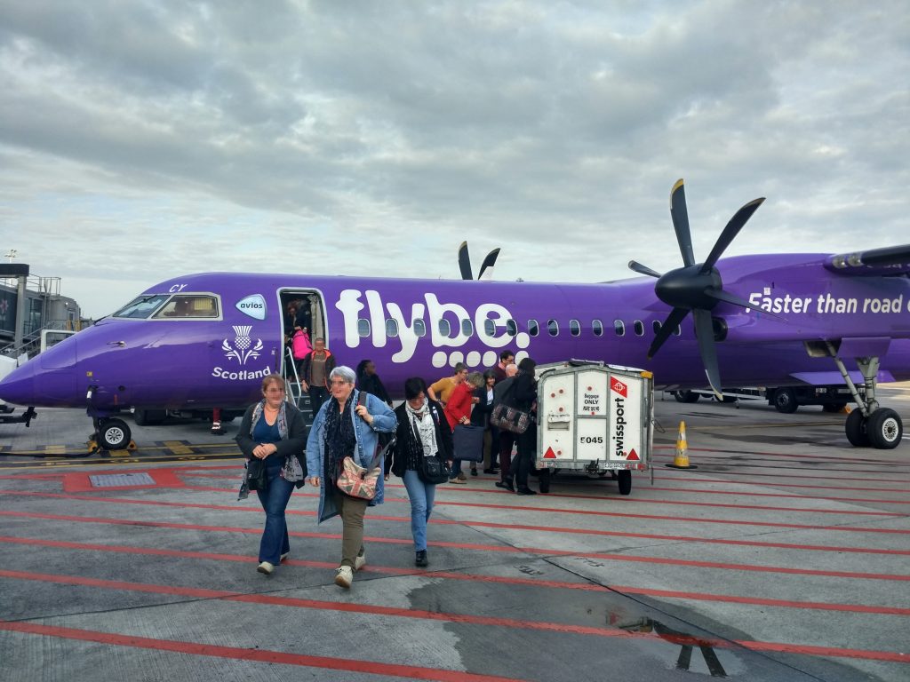 avion de la compagnie Flybe