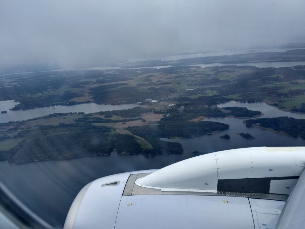 Stockholm Bromma vu du ciel