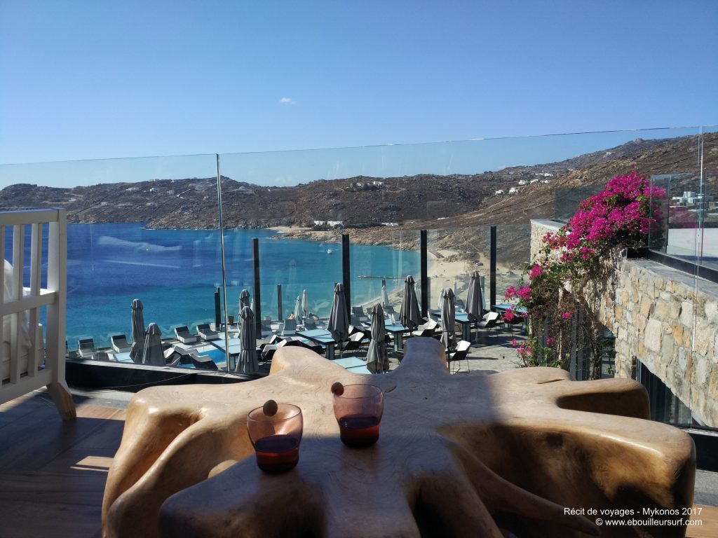 Royal Myconian Hotel - Mykonos vue sur la mer