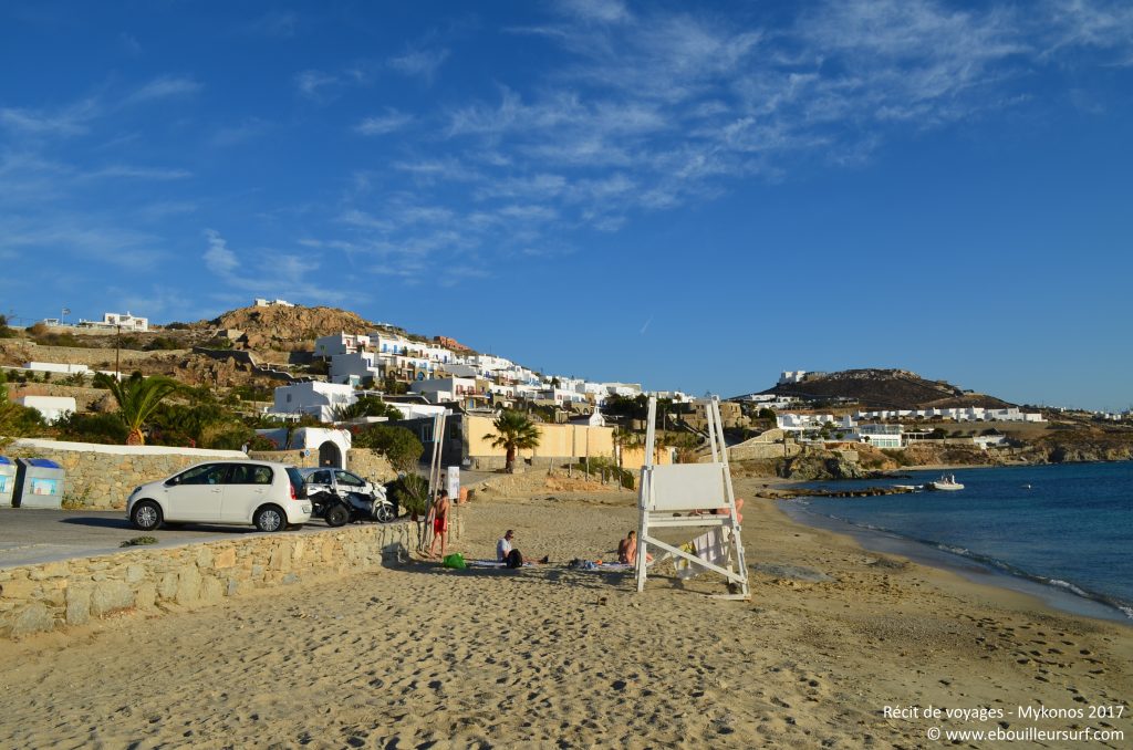 Kapari plage a Mykonos