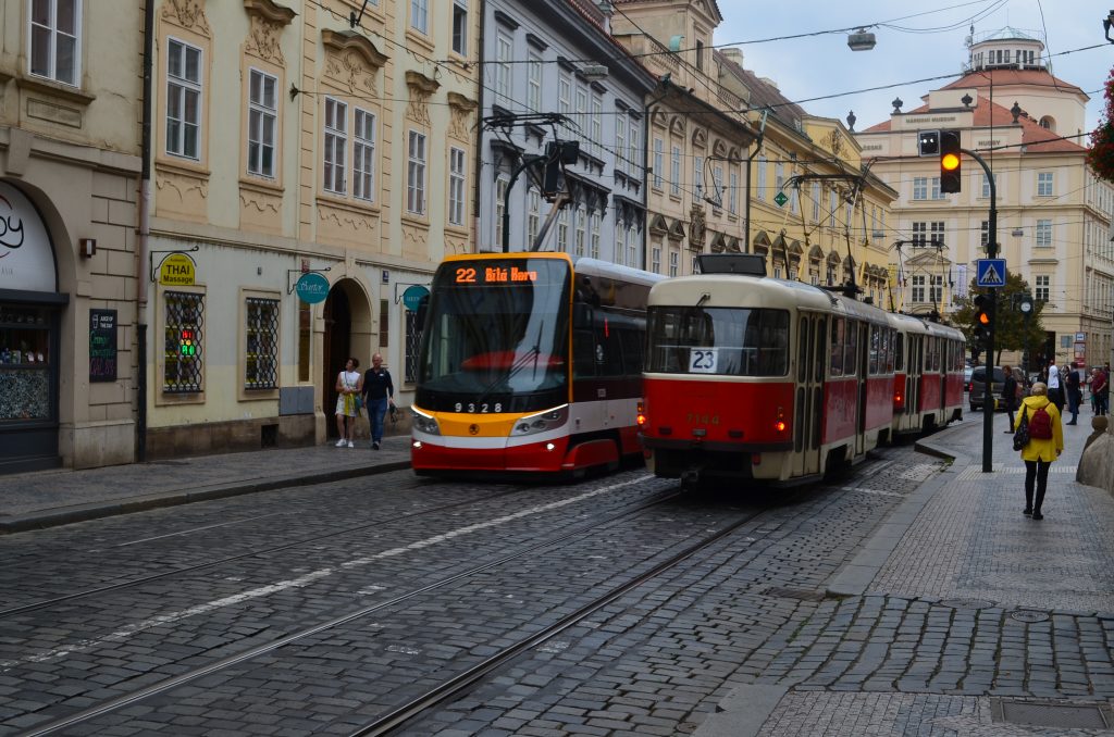 Prague - Tramway, bus et métro !