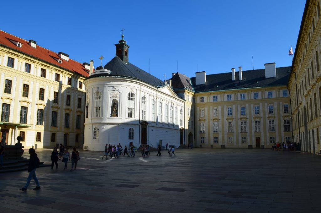 Prague - Cours du château de prague