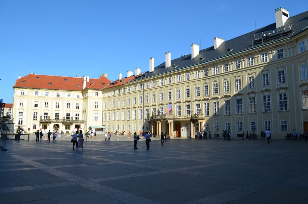 Prague - Cours du château de prague