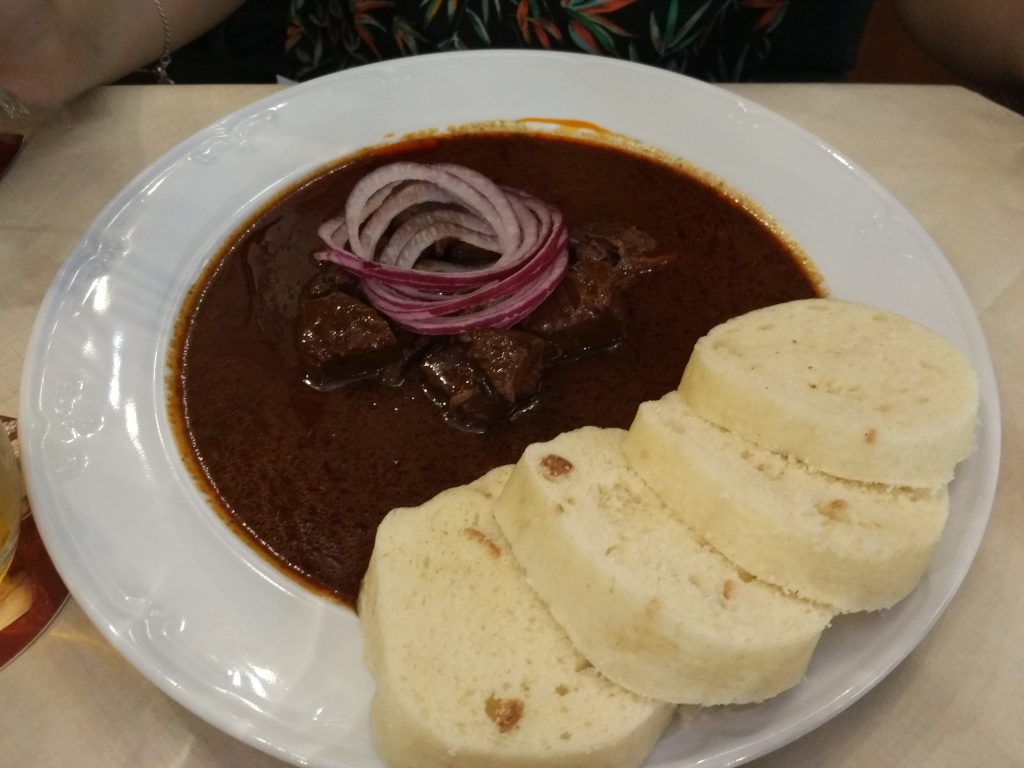 Prague - Goulash tcheque au boeuf