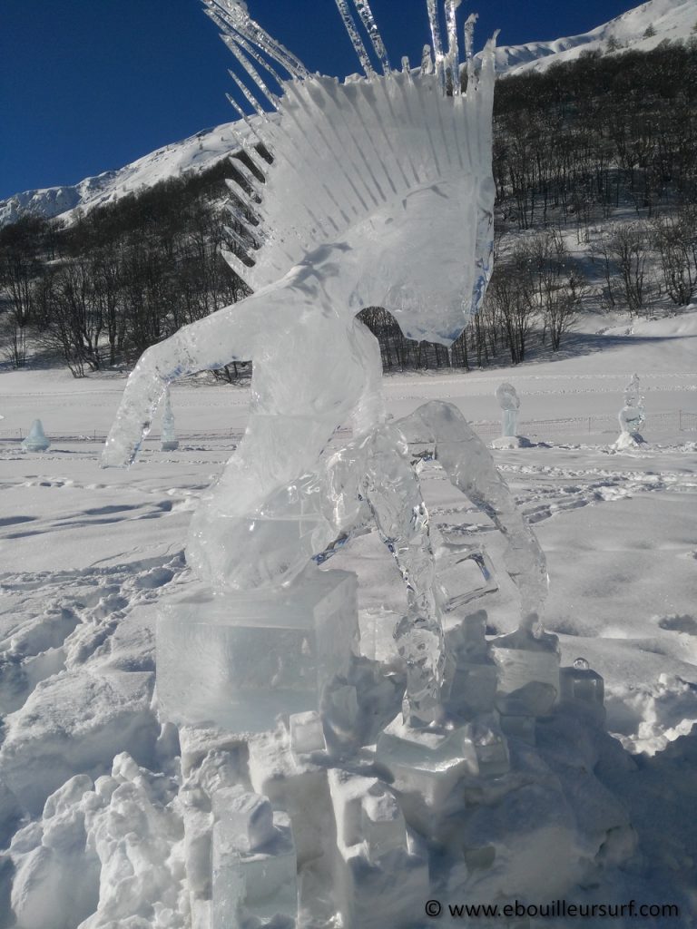 sculture glace de valloire
