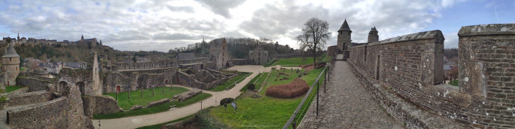 panoramique du Château