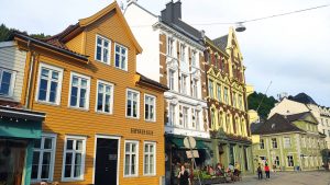 bryggen le vieux quartier de Bergen en Norvège