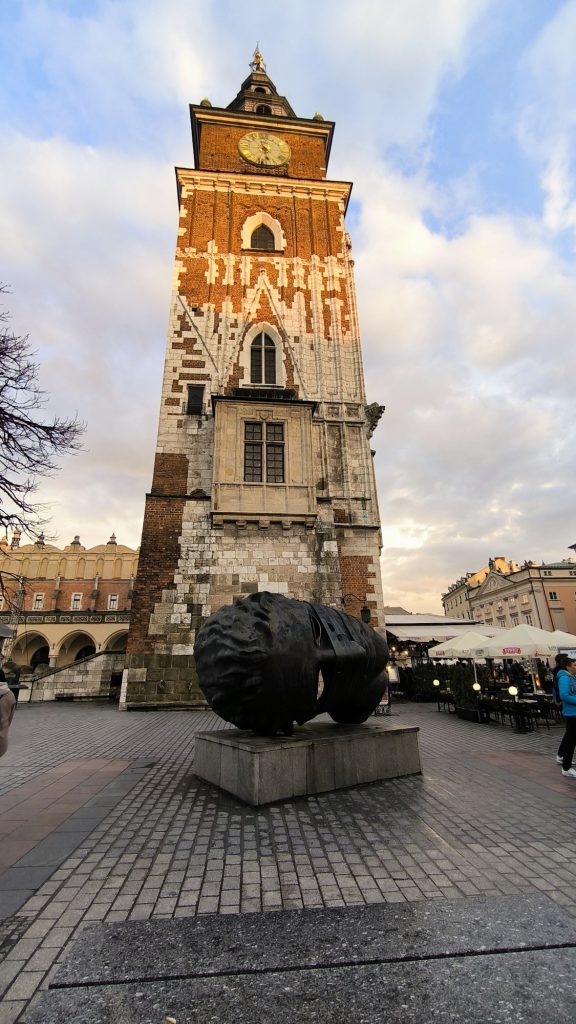 la tour de l'horloge Cracovie